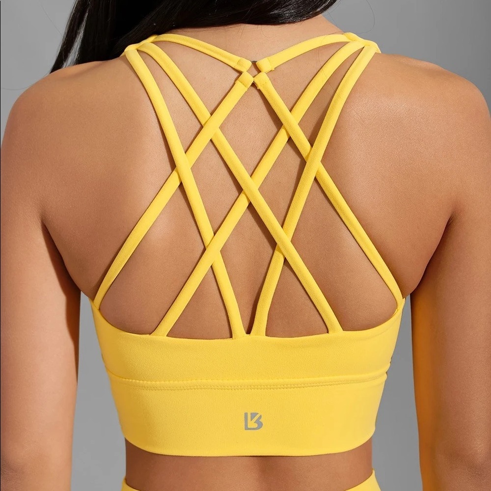 RETURNING SOON Buffbunny Revolution Bra Golden Hour Yellow
